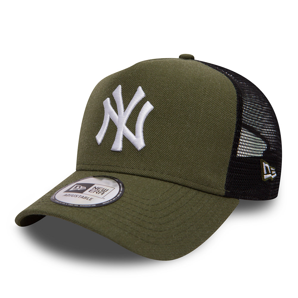 A-Frame Trucker – New York Yankees – Army-Grün meliert