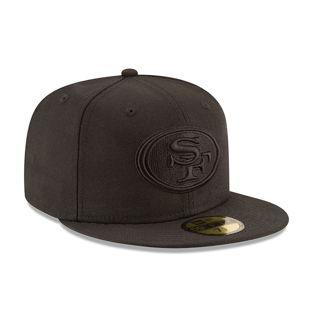 59FIFTY – San Francisco 49ers – Black on Black