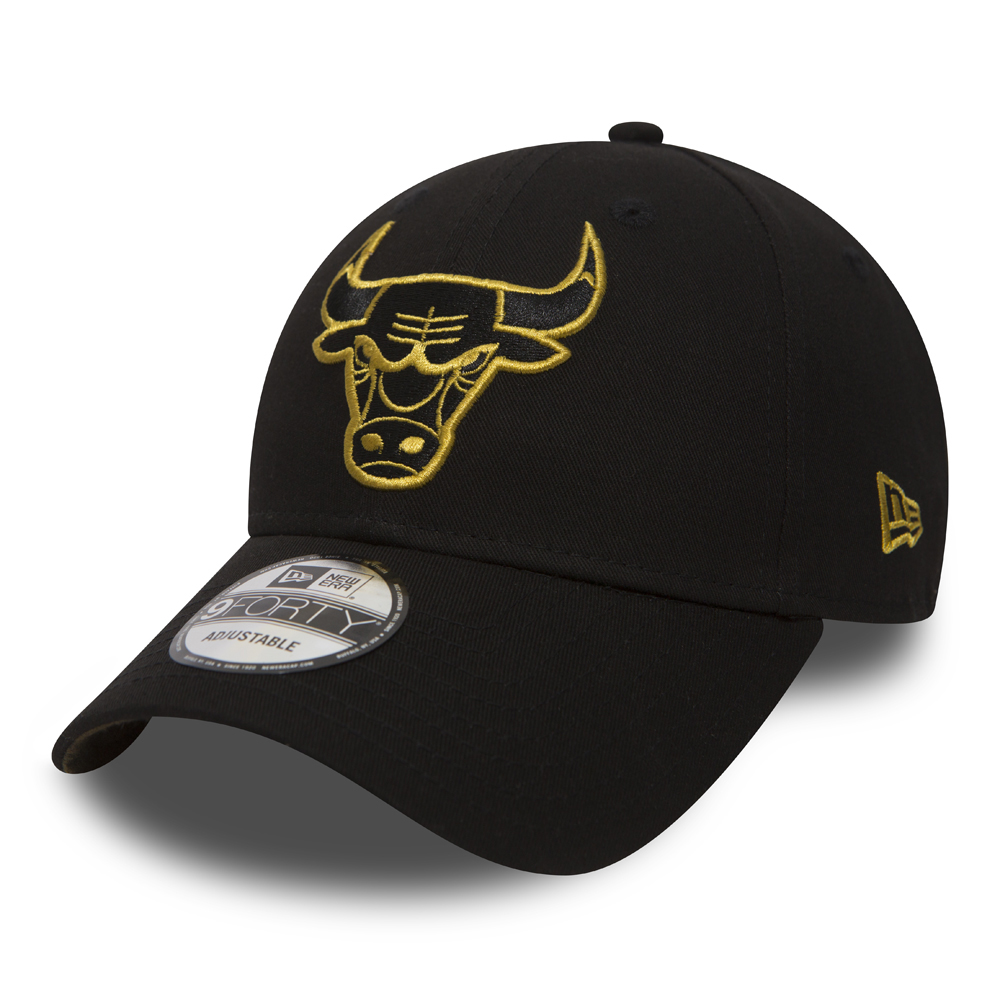 9FORTY – Chicago Bulls – Black 'N' Gold – Camouflage-Jersey