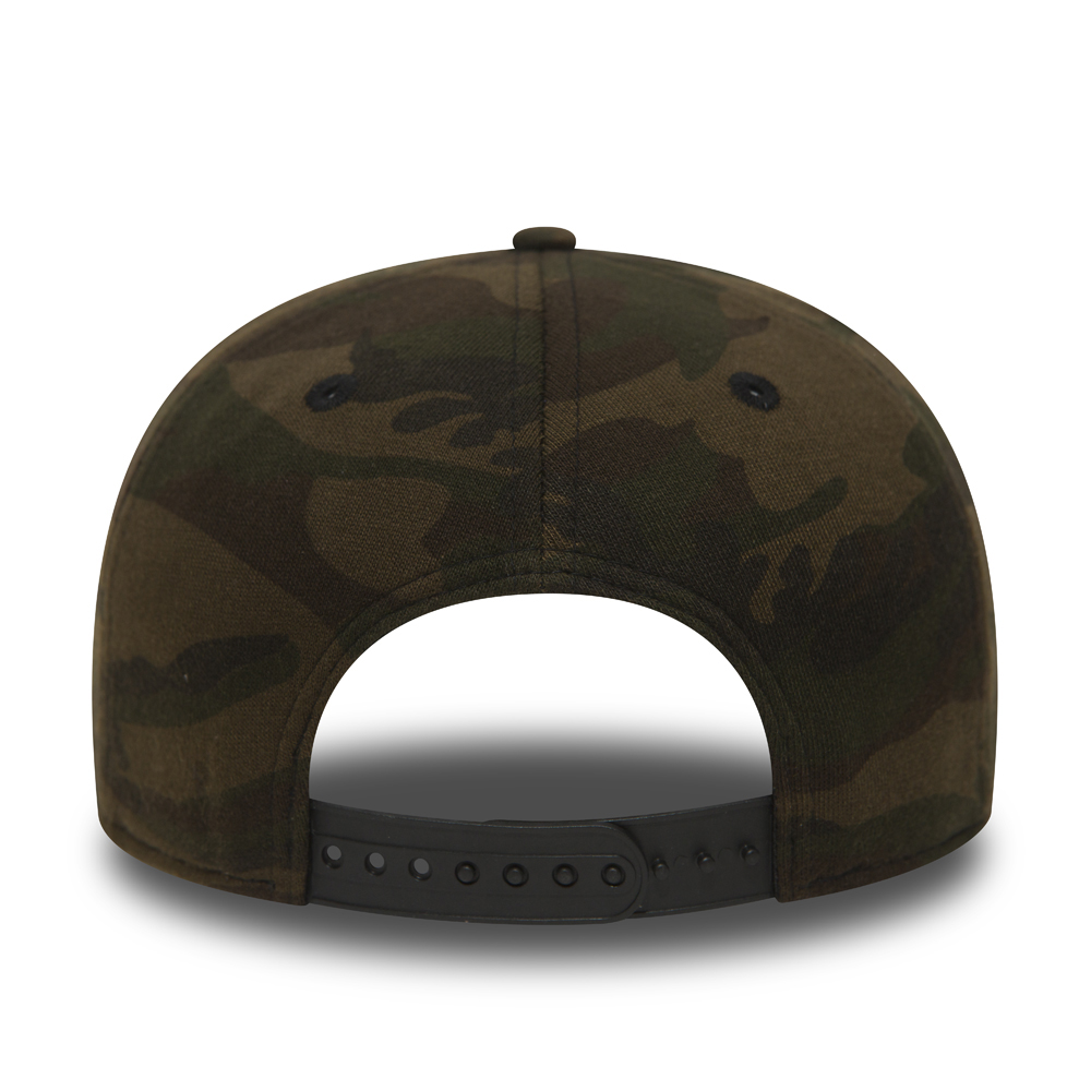 Chicago Bulls 9FIFTY Snapback noir, or et jersey camouflage