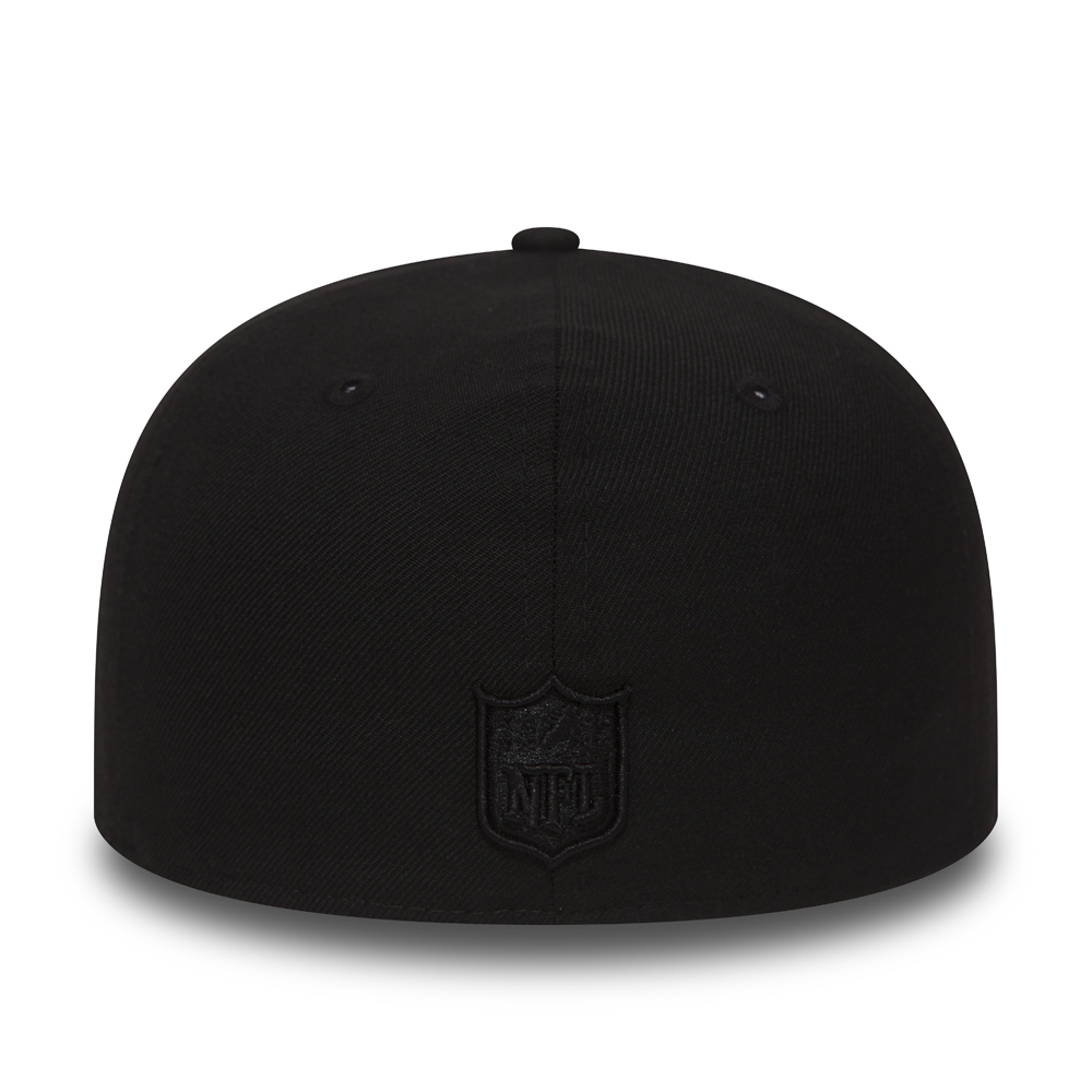 NFL Logo 59FIFTY, negro