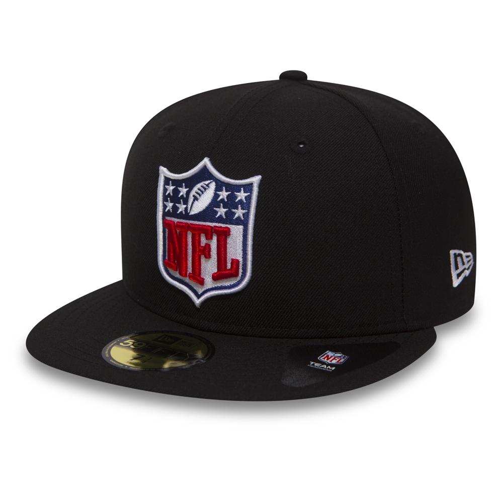 NFL Logo 59FIFTY, negro