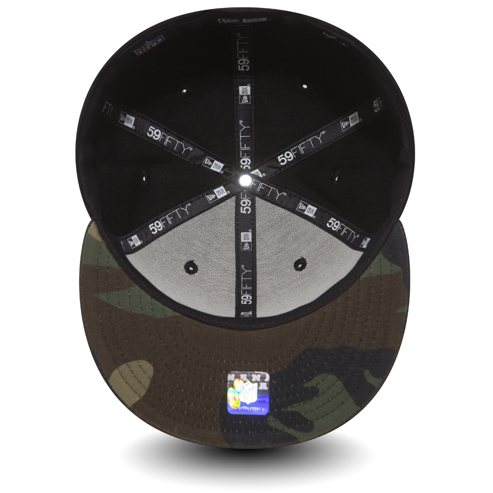 New England Patriots 59FIFTY noir et camouflage