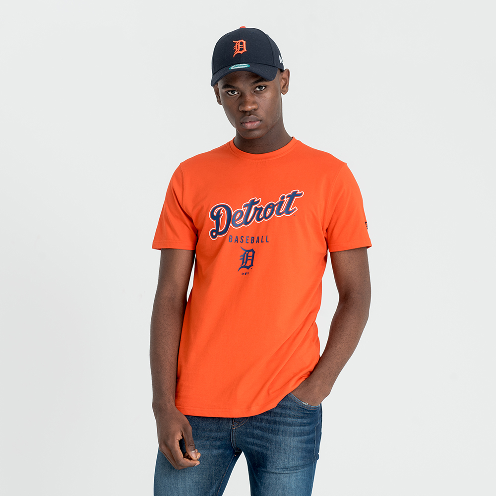 Detroit Tigers Team Classic Orange Tee