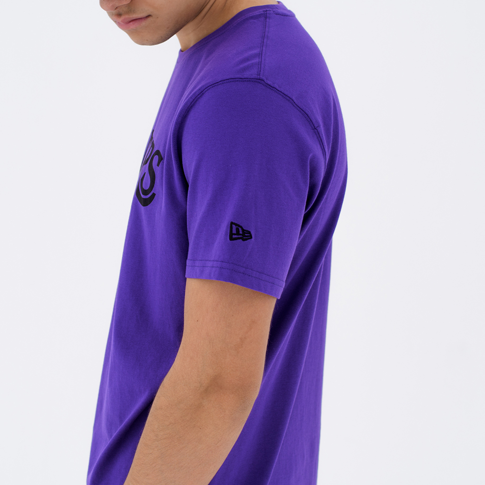 T-shirt violet Los Angeles Lakers Pop Logo