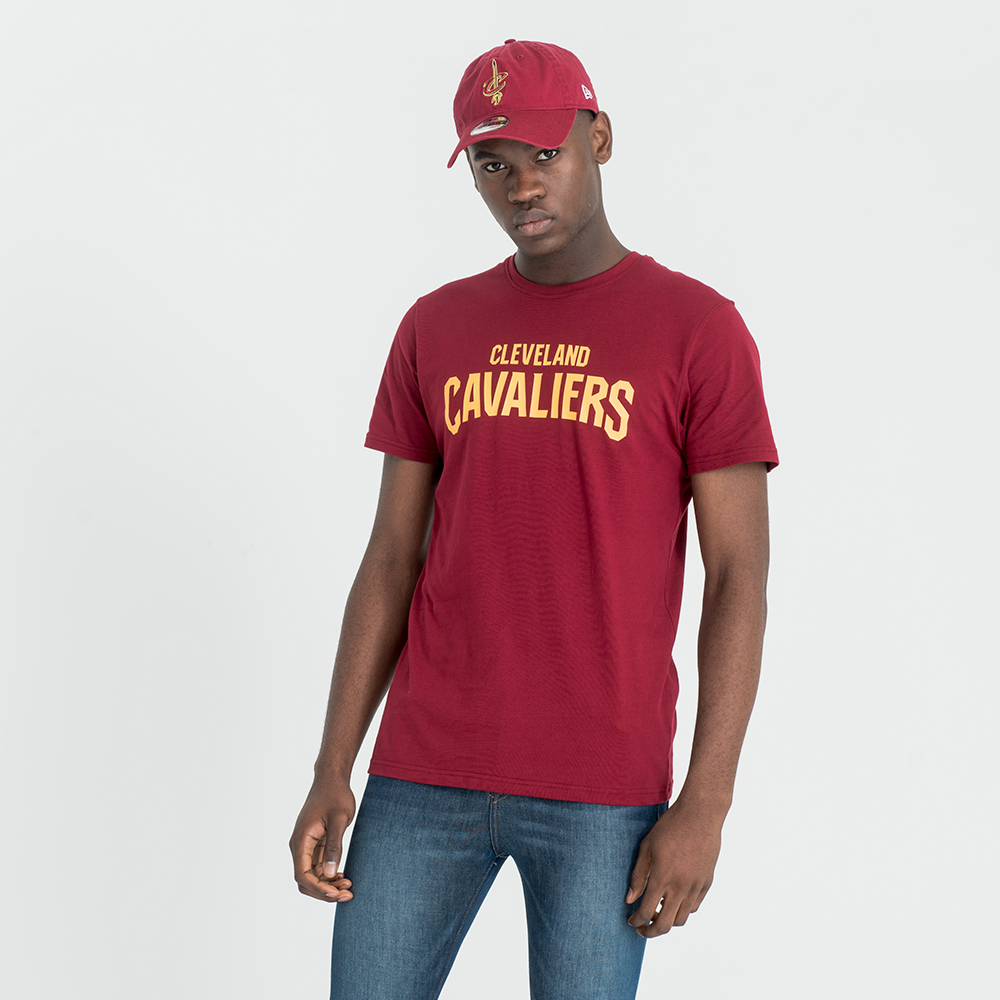 Cleveland Cavaliers T-Shirt in Purpurrot mit Pop-Logo