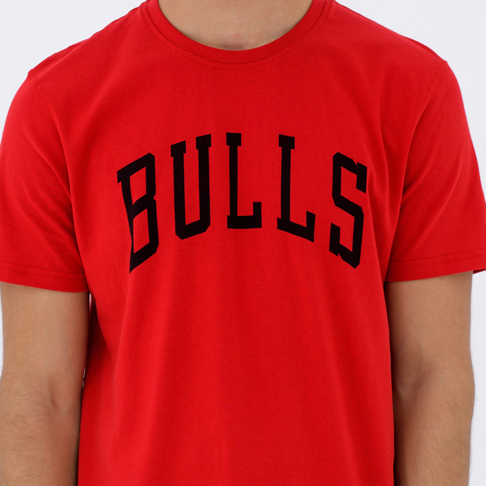 Camiseta Chicago Bulls Pop Logo, rojo