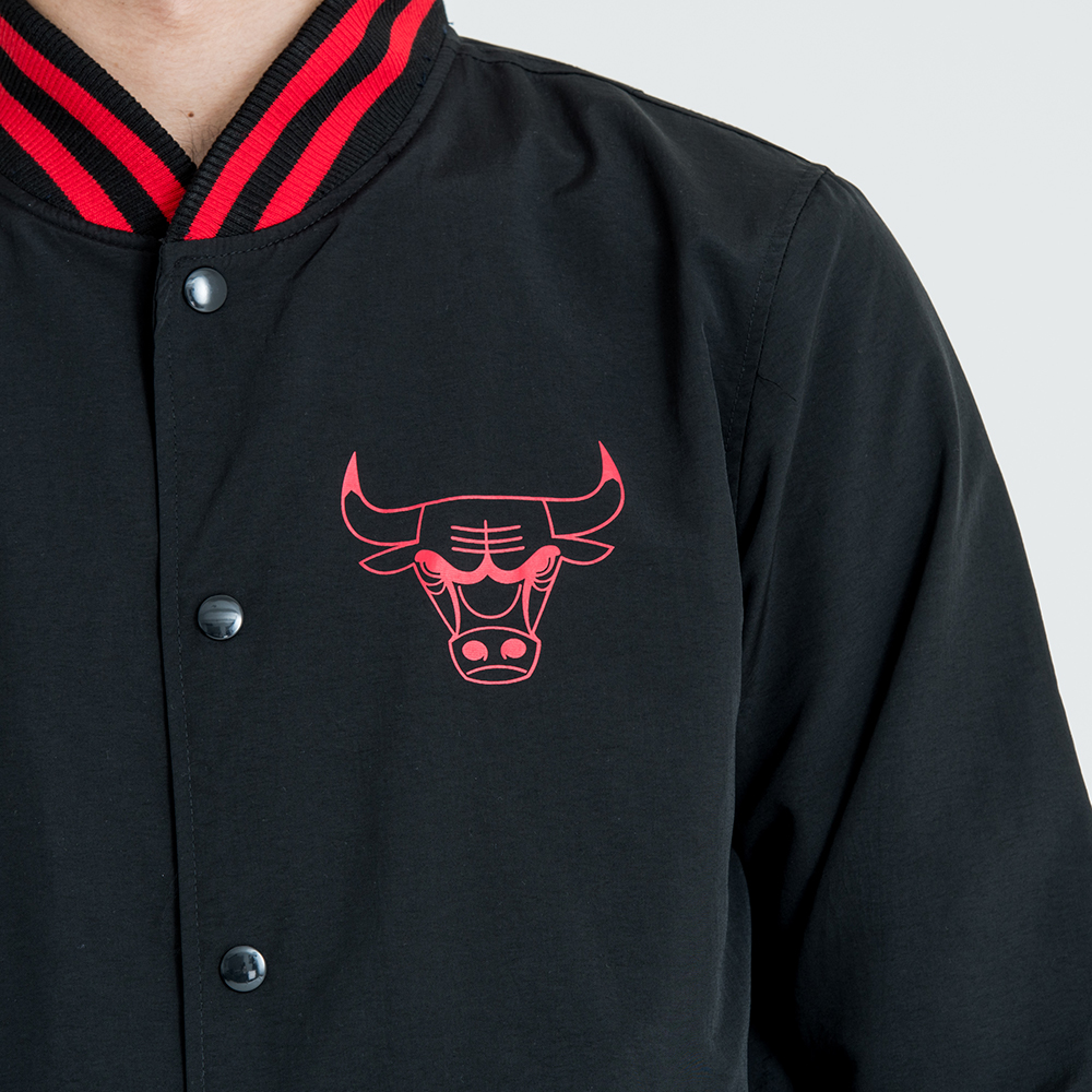 Chicago Bulls Pop Logo Varsity Jacket