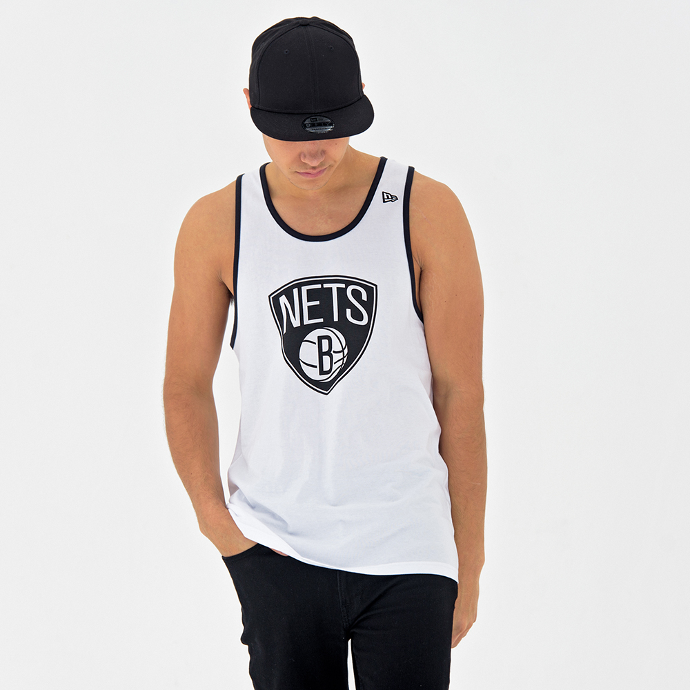 Brooklyn Nets – Pop-Logo – Tanktop – Grau