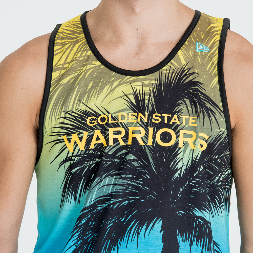 Camiseta de tirantes Golden State Warriors Coastal Heat