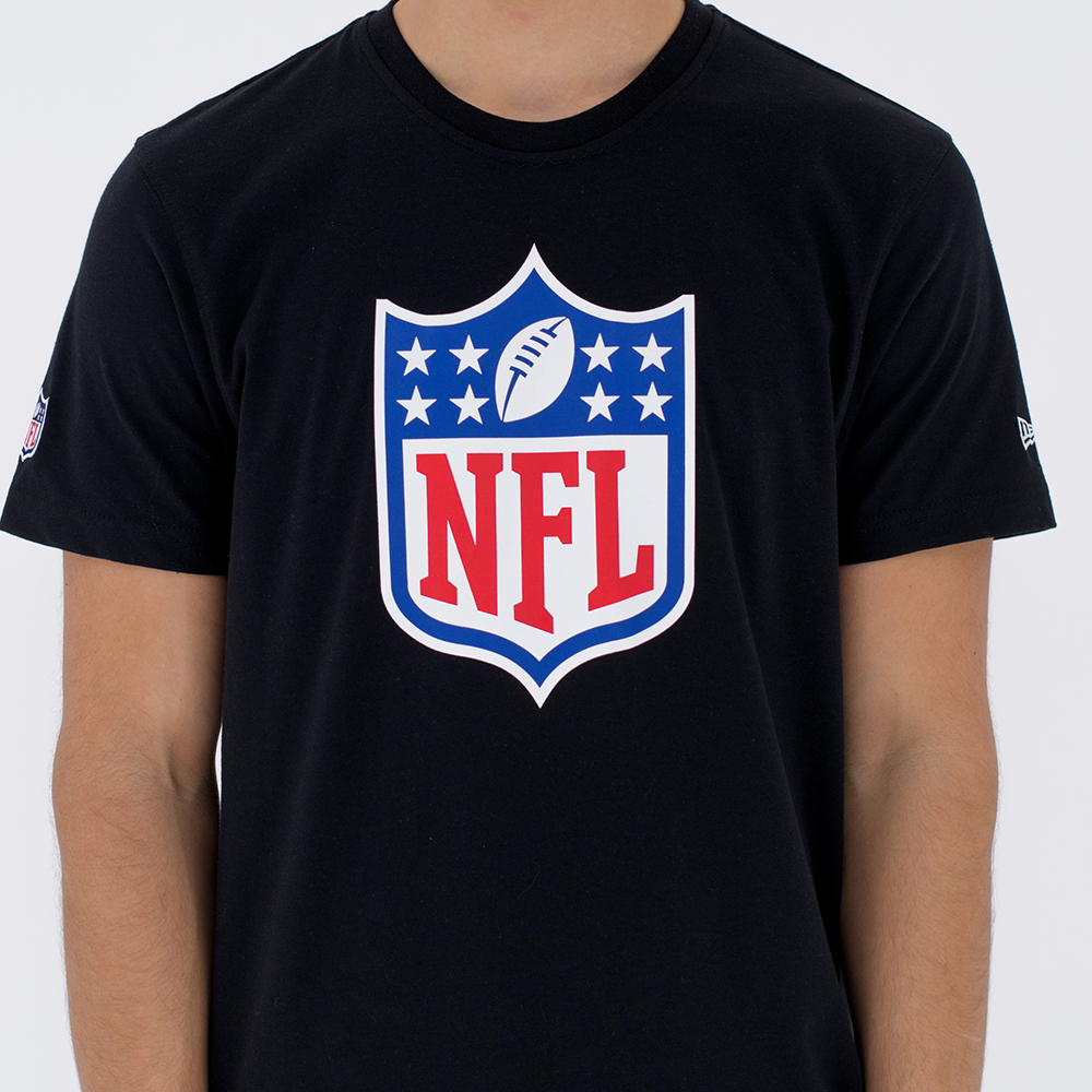 Camiseta NFL Logo Dry Era, negro