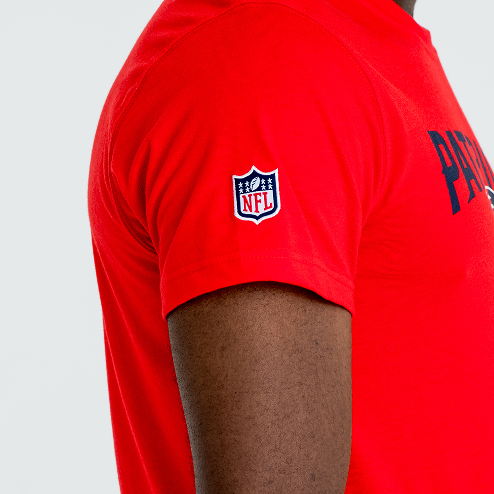 Camiseta New England Patriots Dry Era, rojo