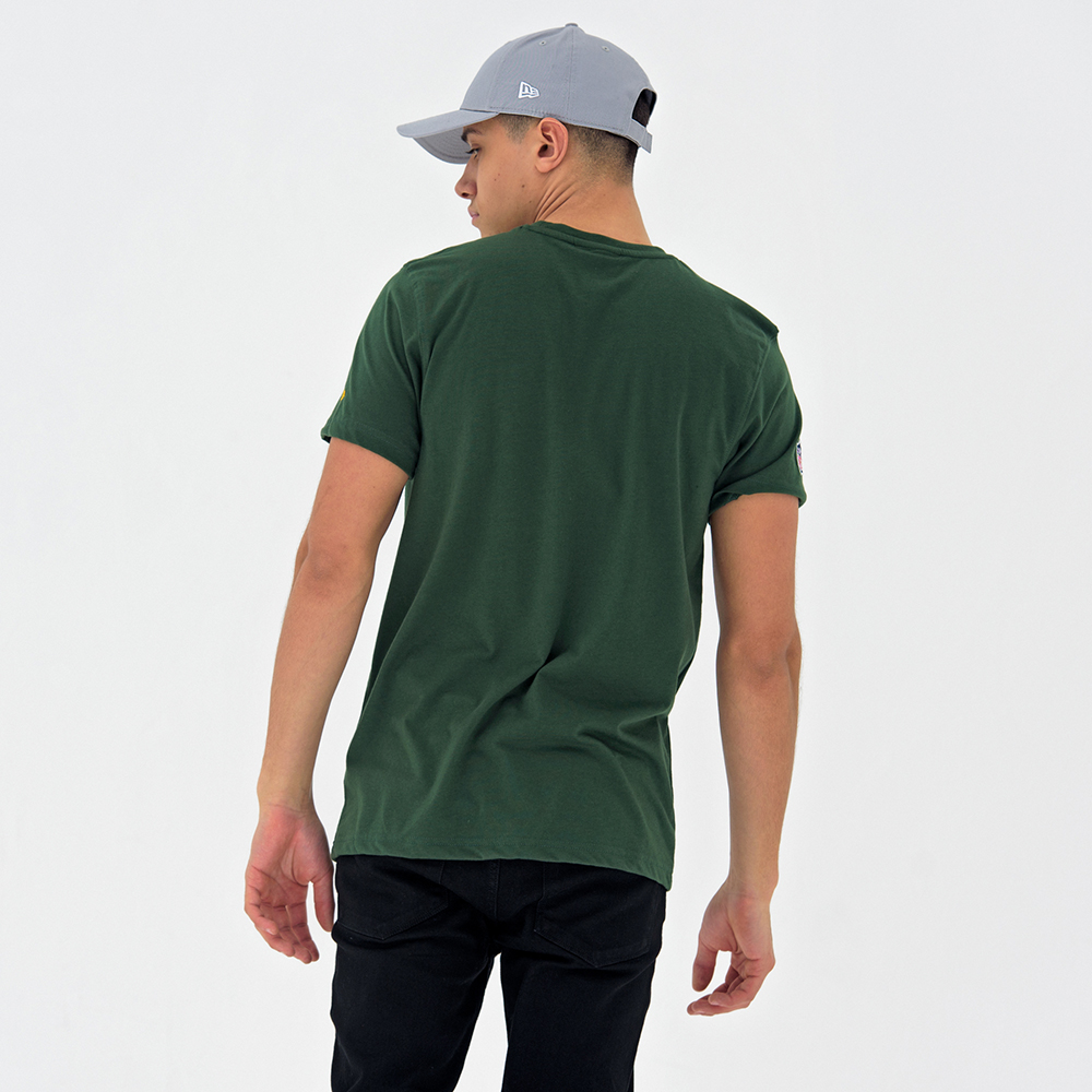 T-shirt Green Bay Packers Dry Era verde