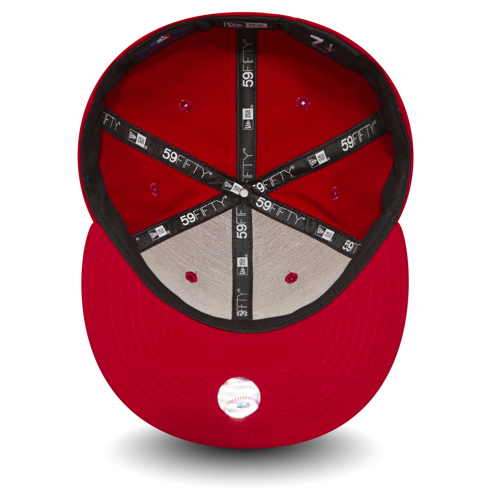 New York Yankees Essential Red 59FIFTY Fitted Cap