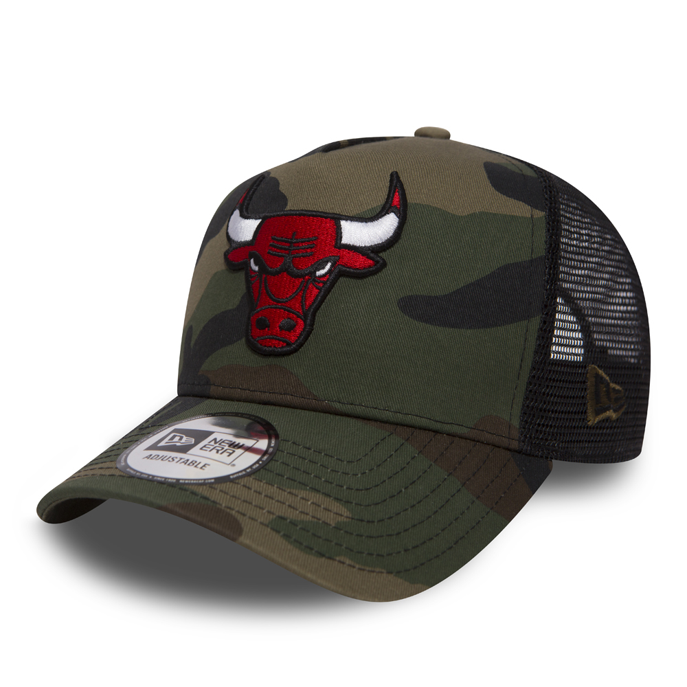 Chicago Bulls – Trucker – Wald-Tarnmuster – A-Rahmen