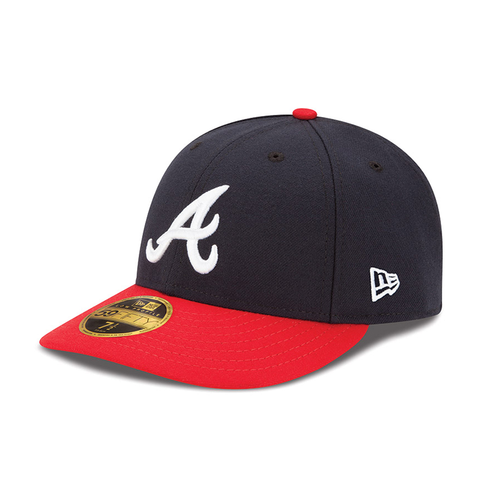 Atlanta Braves 59FIFTY Collezione Authentic con profilo basso