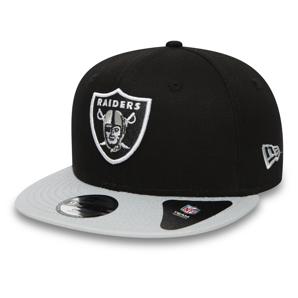 Cappellino con chiusura posteriore 9FIFTY Essential dei Las Vegas Raiders nero neonato