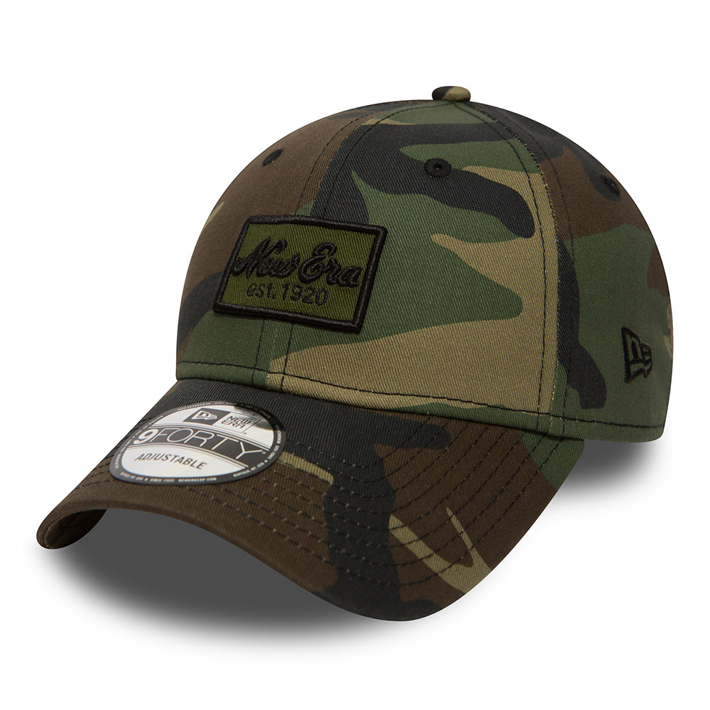 New Era – 9FORTY – Script Patch – Camouflage