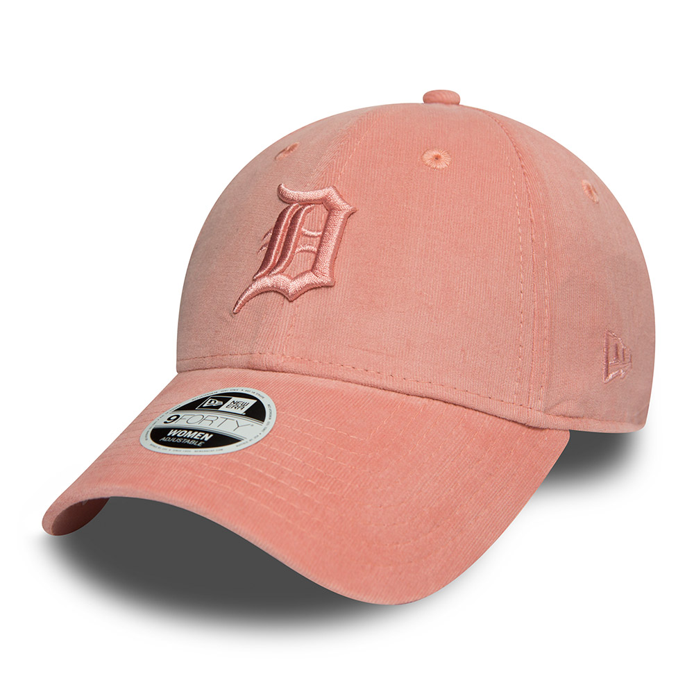 Detroit Tigers Micro Cord 9FORTY mujer, rosa