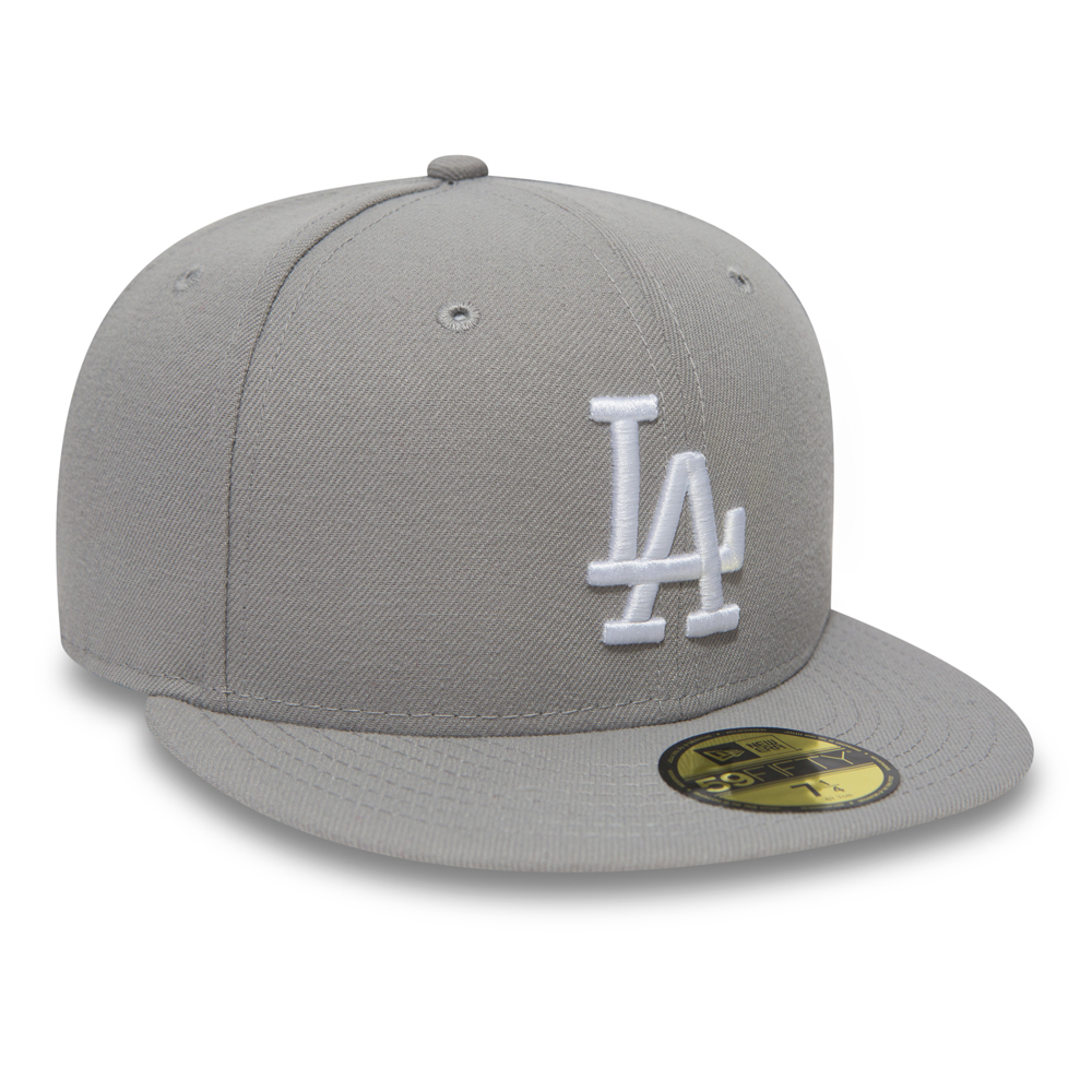 LA Dodgers Essential Grey 59FIFTY Cap