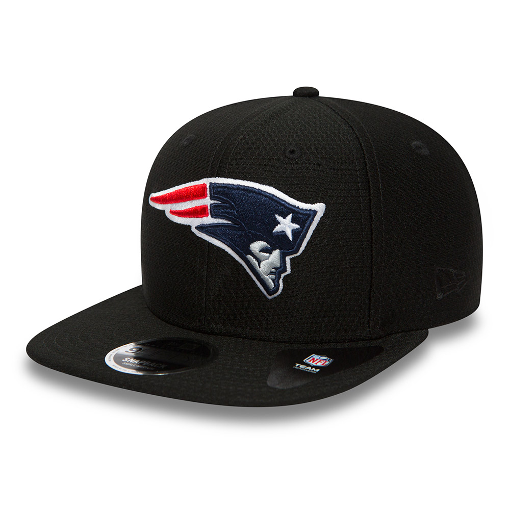 9FIFTY – New England Patriots – Dry Era Tech – Original Fit – Schwarz