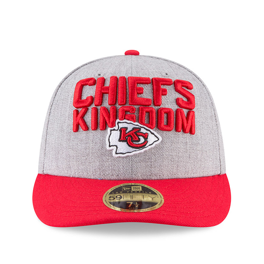 59FIFTY – NFL On-Stage Draft 2018 – Kansas City Chiefs – Kappe mit niedrigem Profil