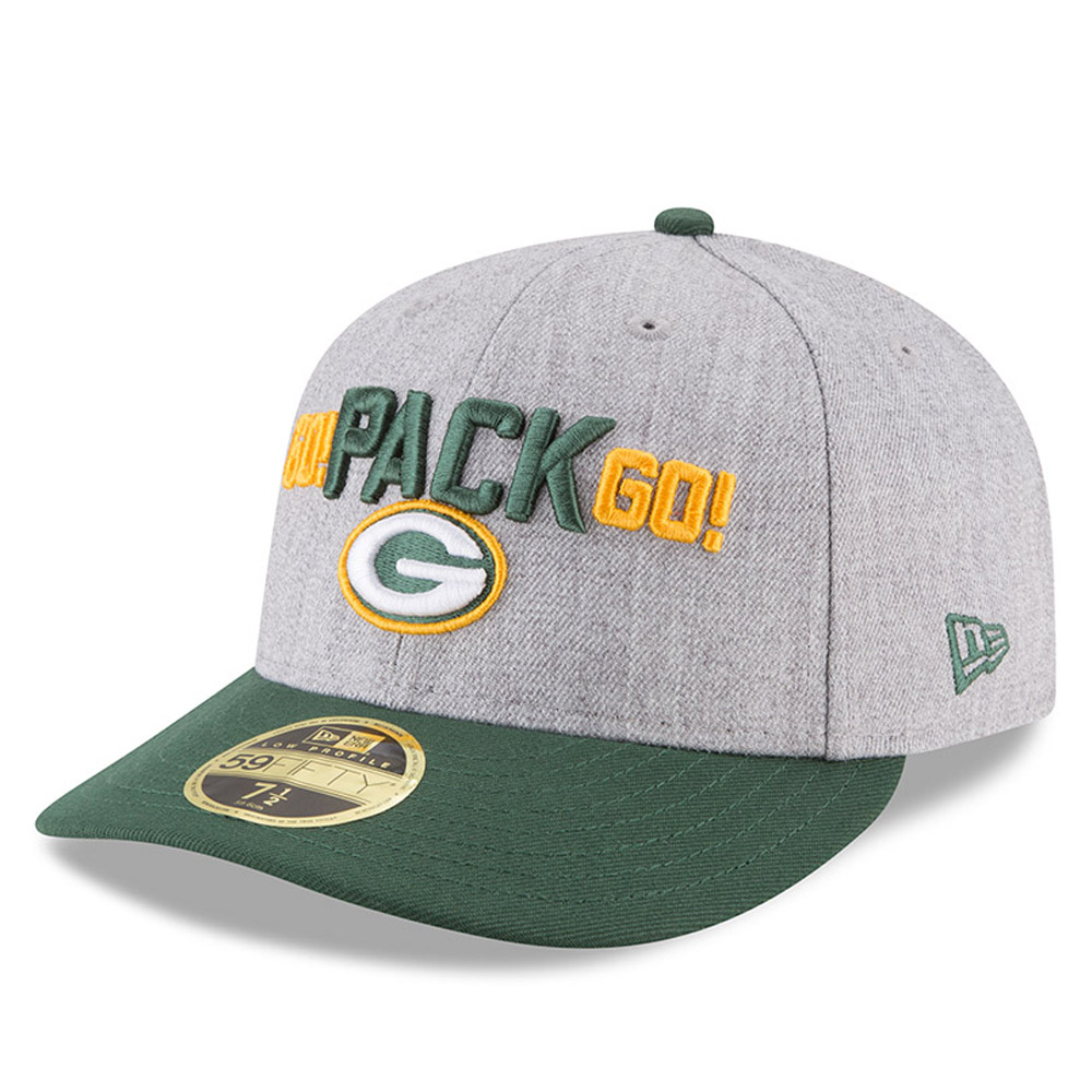 DRAFT Green Bay Packers New Era 59Fifty Low Profile Cap 