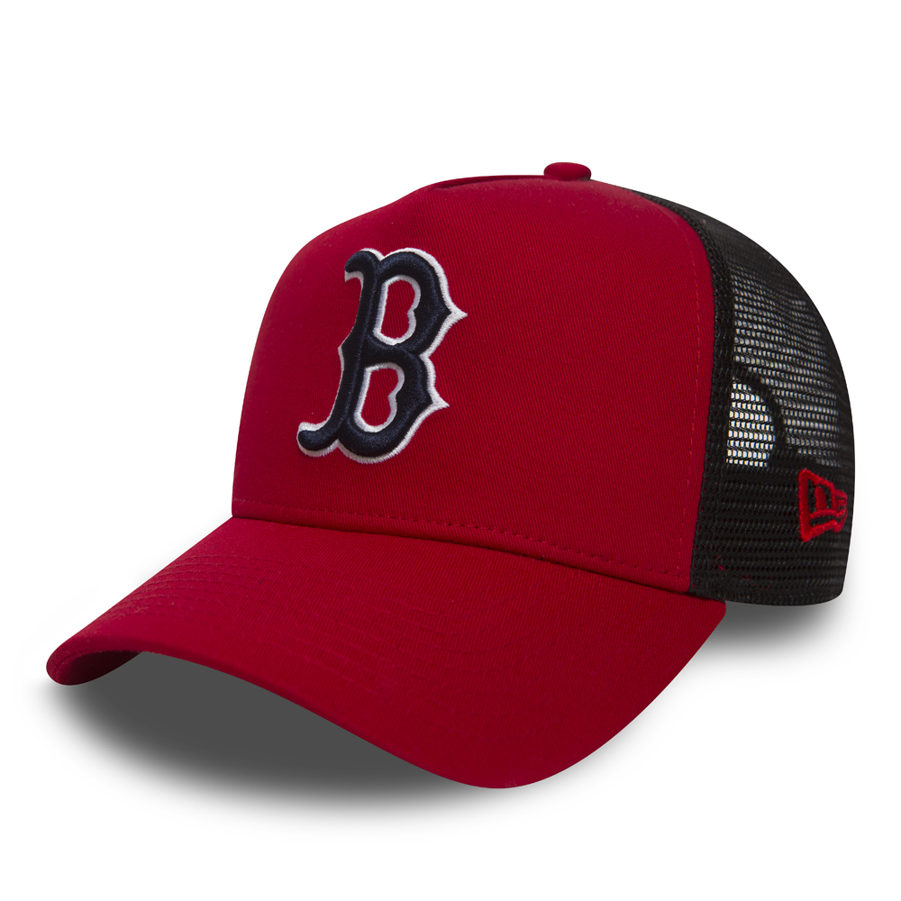 Trucker A-frame dei Boston Red Sox con colori della squadra invertiti