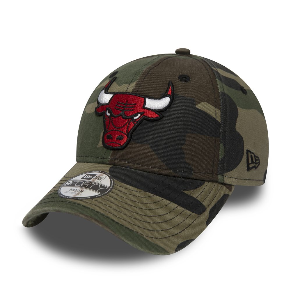 9FORTY ‒ Chicago Bulls ‒ Verwaschenes Camouflage ‒ Kinder