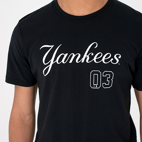 New York Yankees – Team-T-Shirt – Schwarz