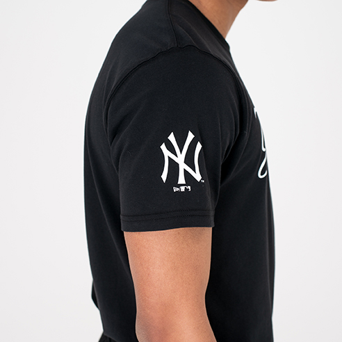 T-shirt noir des New York Yankees