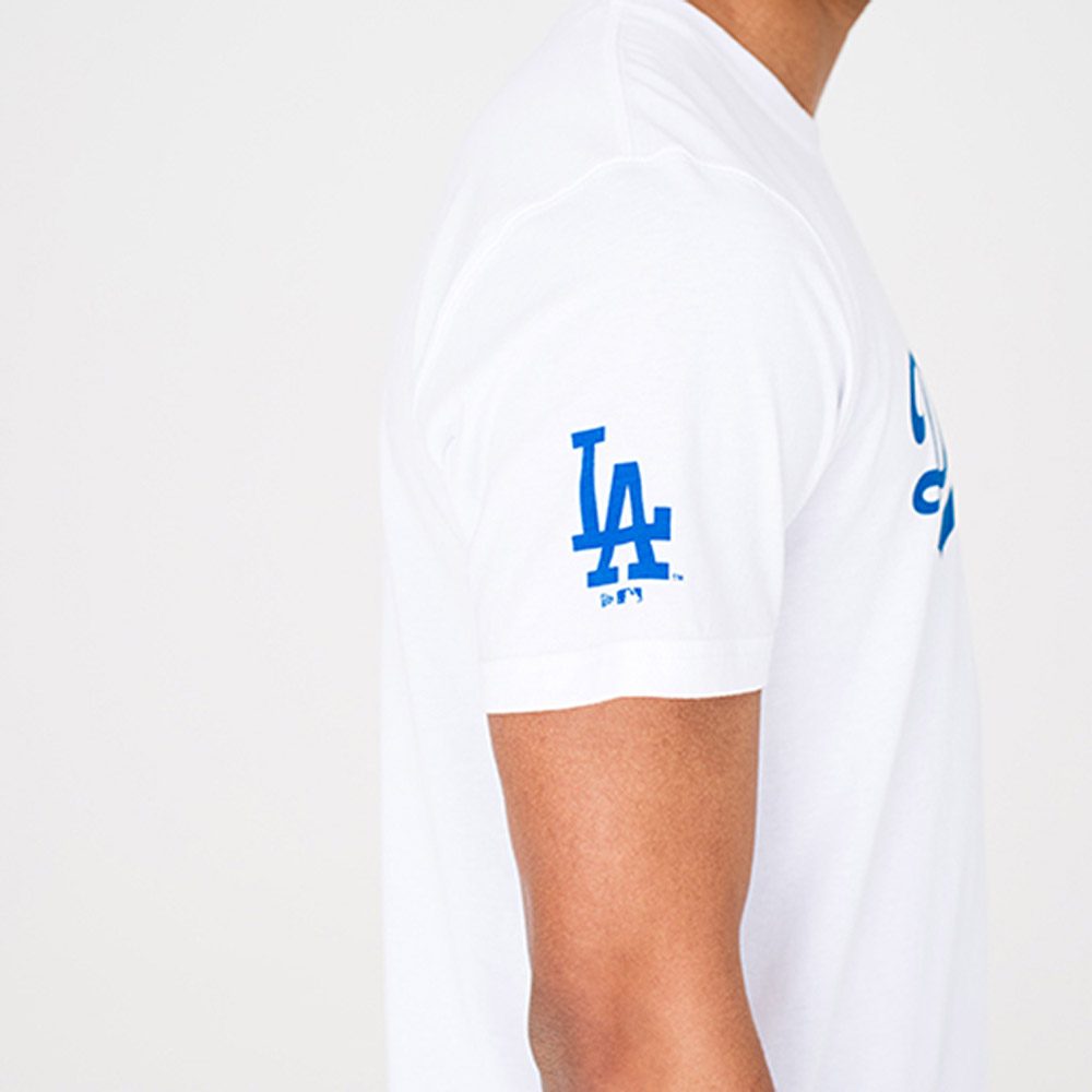 T-shirt Los Angeles Dodgers Team bianca