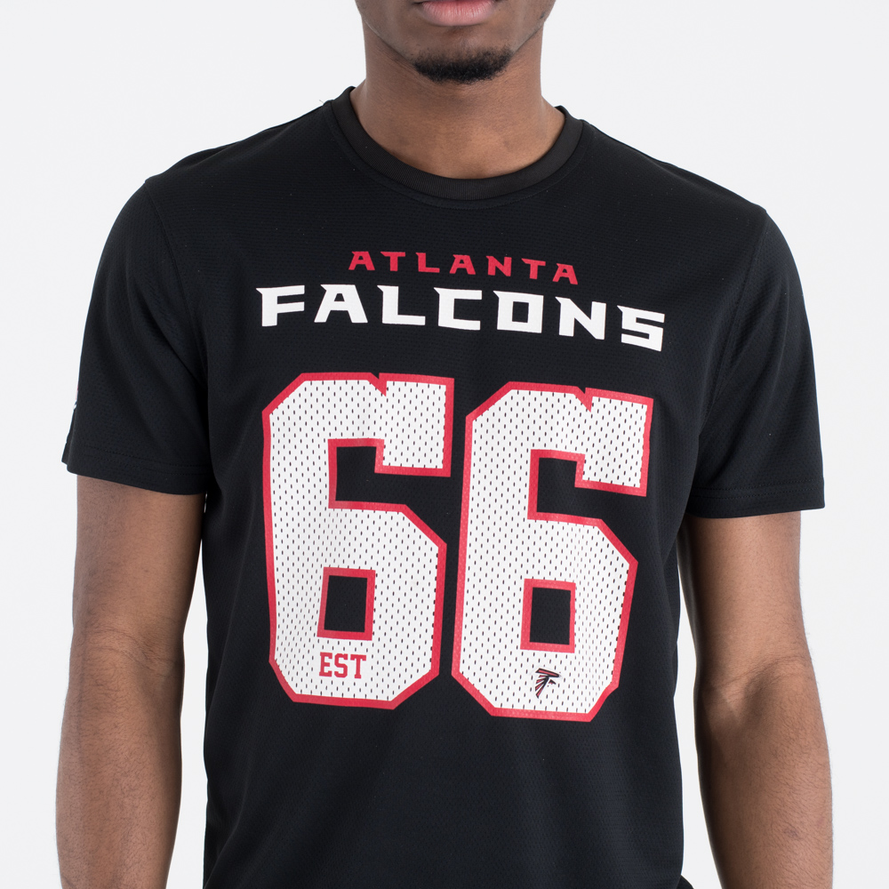 T-shirt de supporteur noir Atlanta Falcons NFL