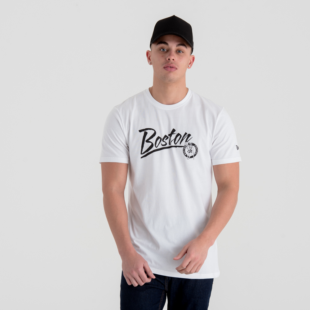 Boston Celtics – Team-T-Shirt – Weiß