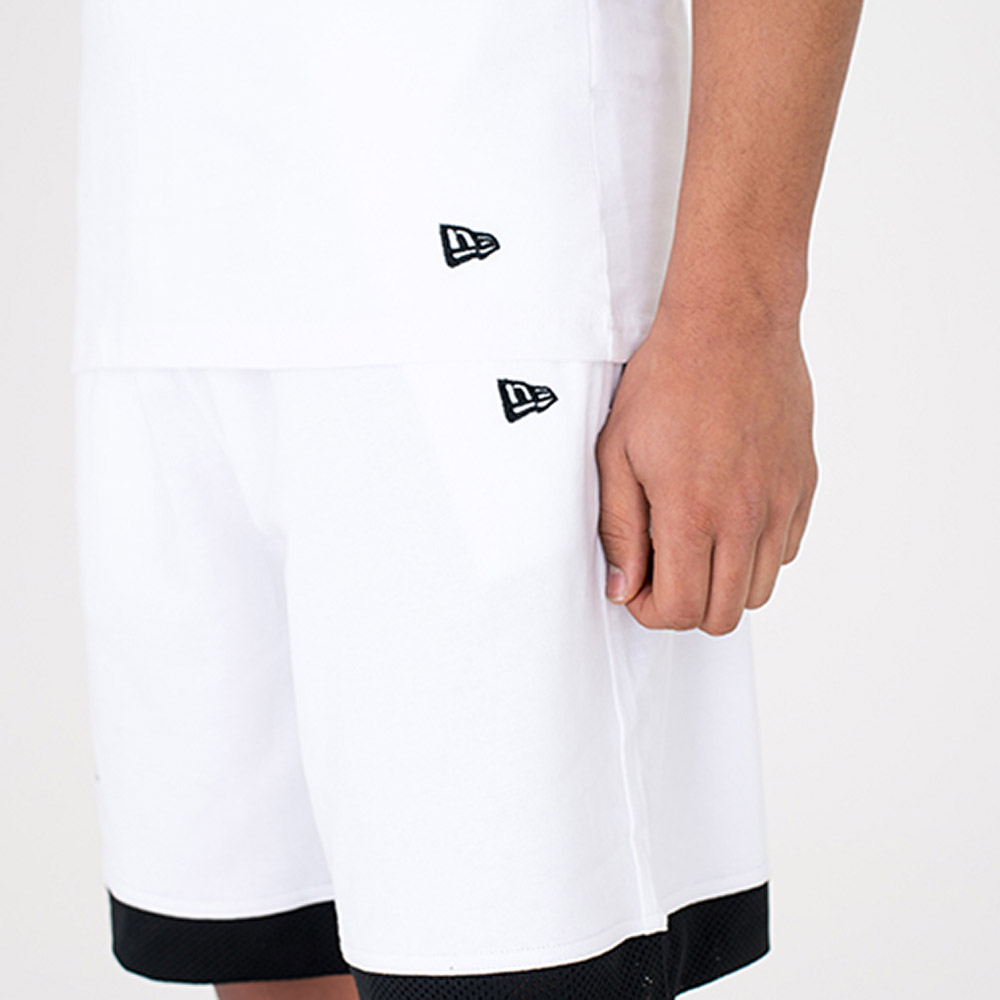 Chicago Bulls Team – Mesh-Shorts in Weiß