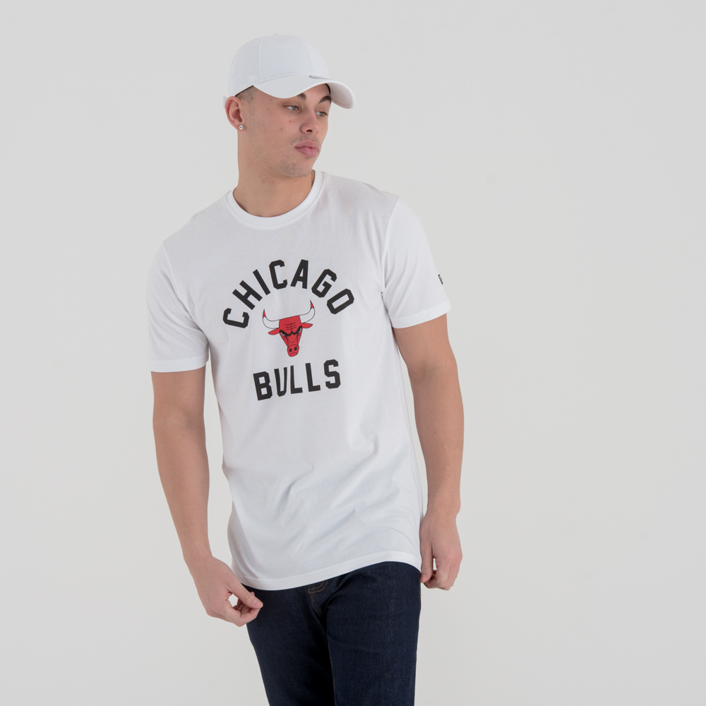 Chicago Bulls – Team-T-Shirt – Klassisches Weiß
