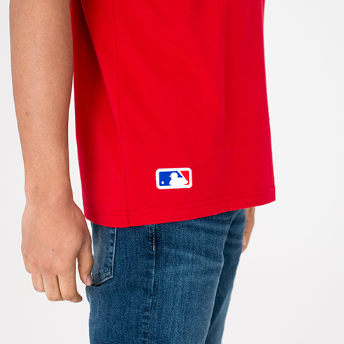 Camiseta béisbol Red Sox roja para hombre