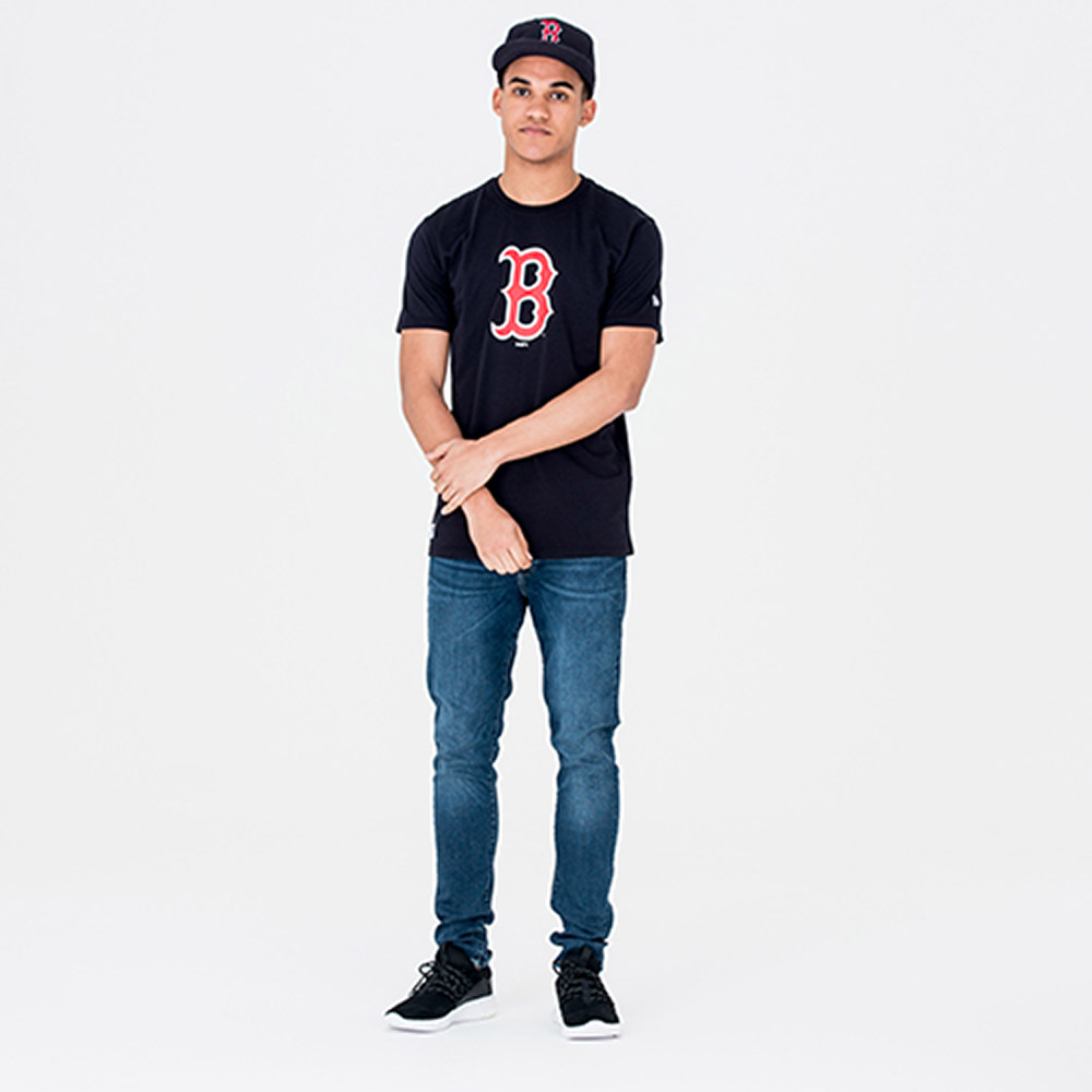 Boston Red Sox – Essential – T-Shirt – Marineblau
