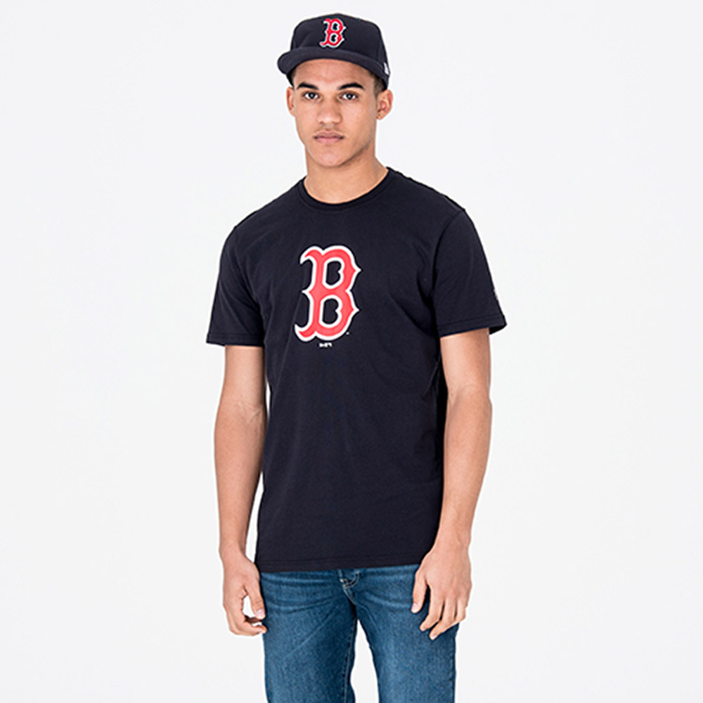 T-shirt Essential bleu marine des Boston Red Sox