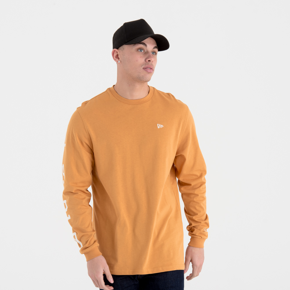 New Era – Langärmliges Shirt – Gelb