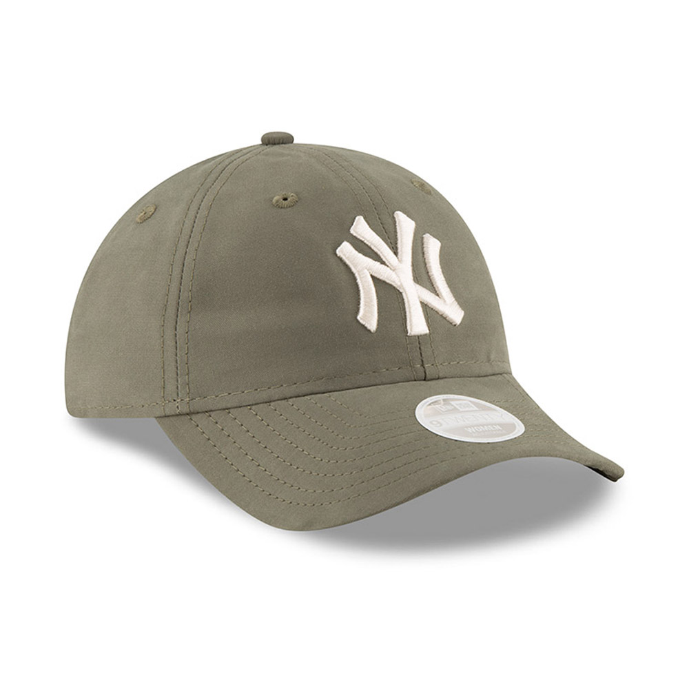 New York Yankees Packable 9TWENTY mujer, verde oliva