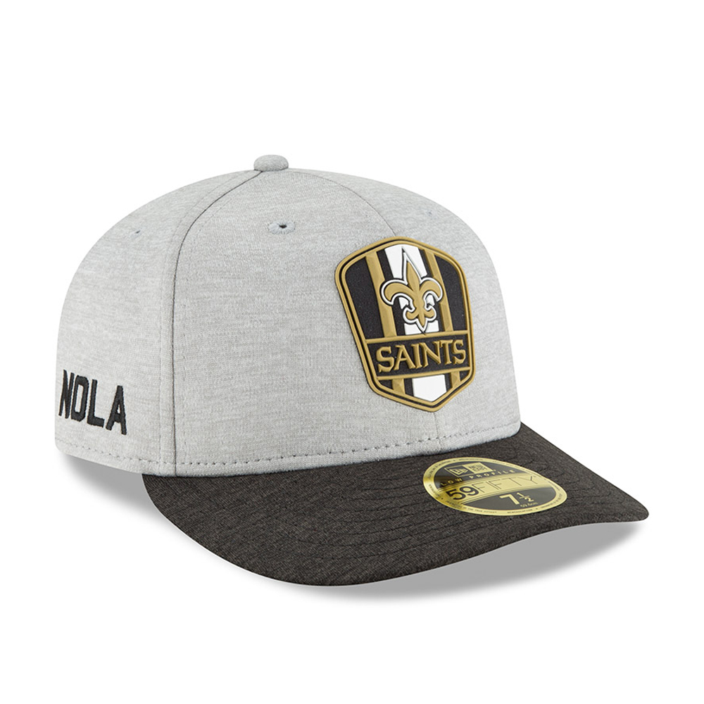 New Orleans Saints 2018 Sideline Away Low Profile 59FIFTY