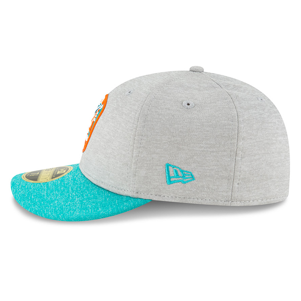 Miami Dolphins 2018 Sideline Away 59FIFTY Low Profile