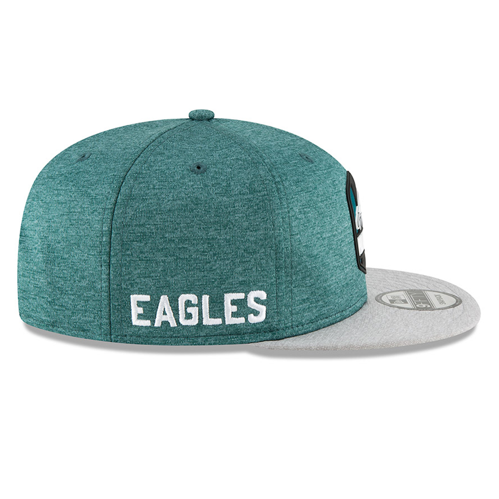 Cappellino con chiusura posteriore Sideline Away 9FIFTY dei Philadelphia Eagles 2018