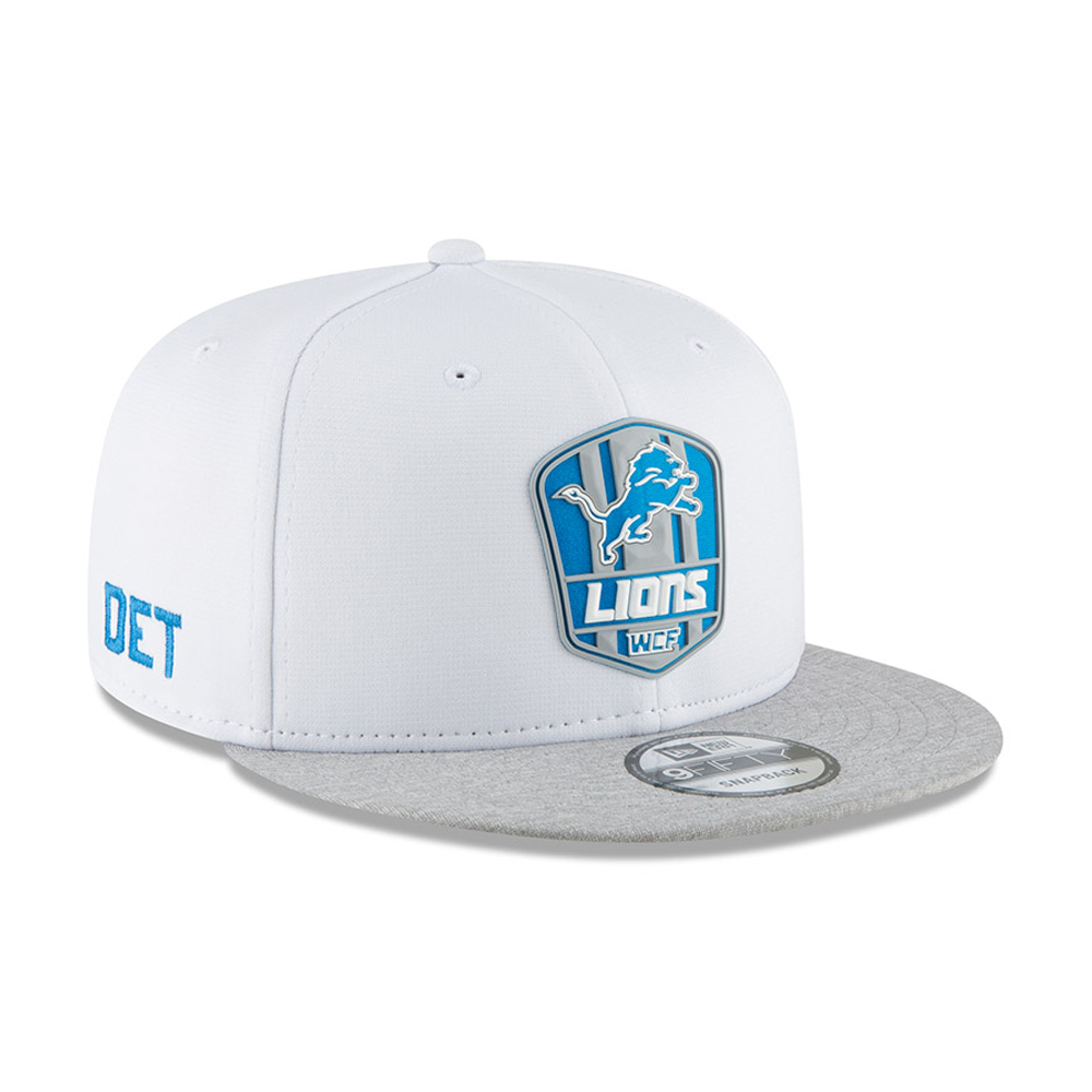 Detroit Lions 2018 Sideline Away 9FIFTY casquette avec languette de réglage crantée