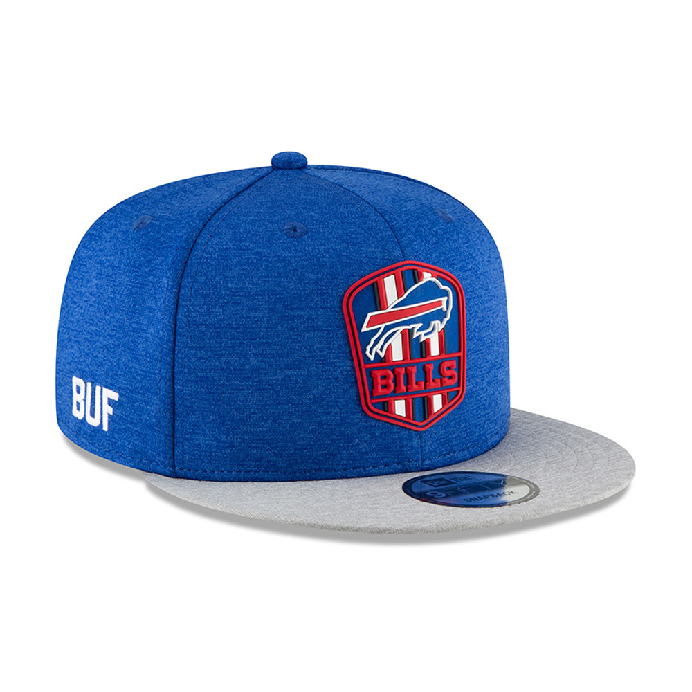 Buffalo Bills 2018 Sideline Away 9FIFTY casquette avec languette de réglage crantée
