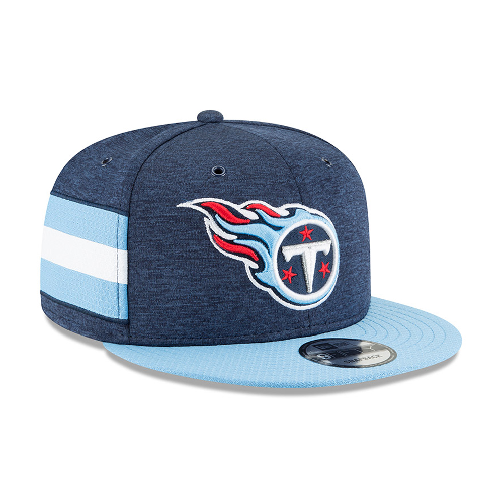 Tennessee Titans 2018 Sideline Home 9FIFTY casquette avec languette de réglage crantée