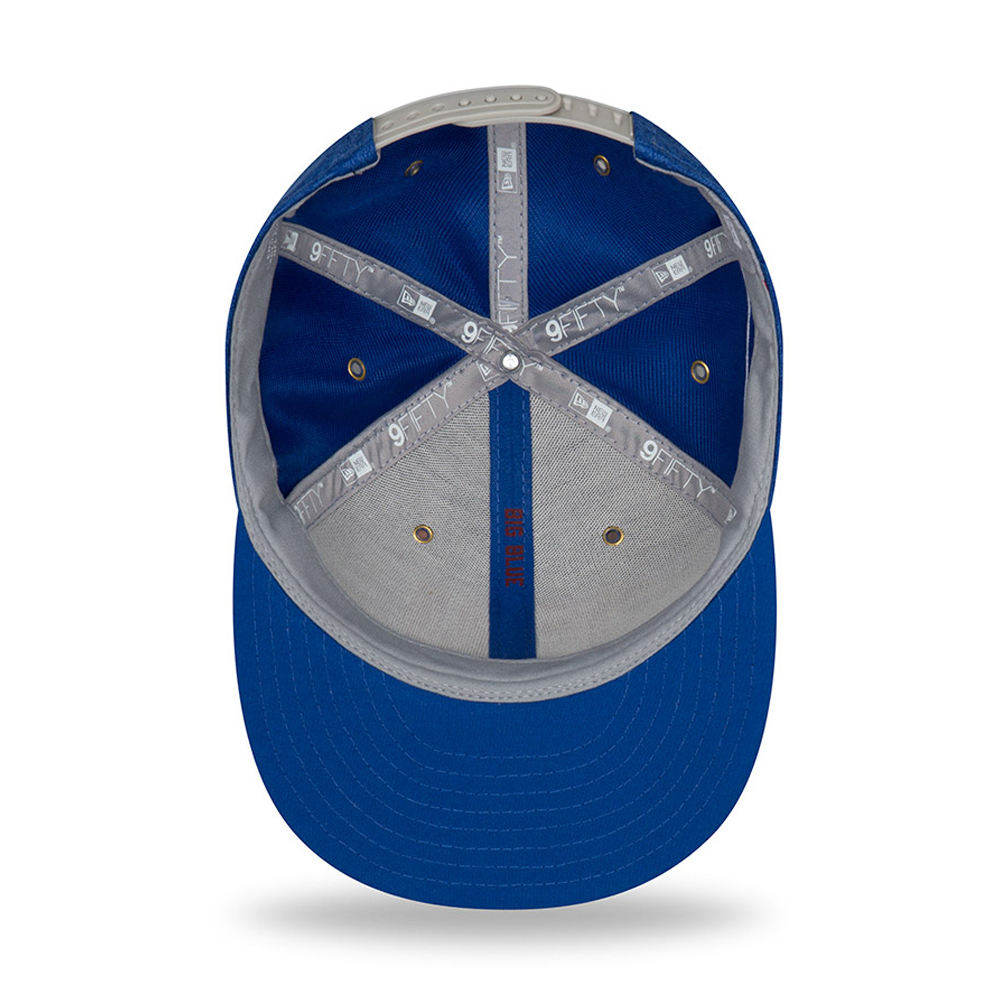 New York Giants 2018 Sideline Home 9FIFTY casquette avec languette de réglage crantée