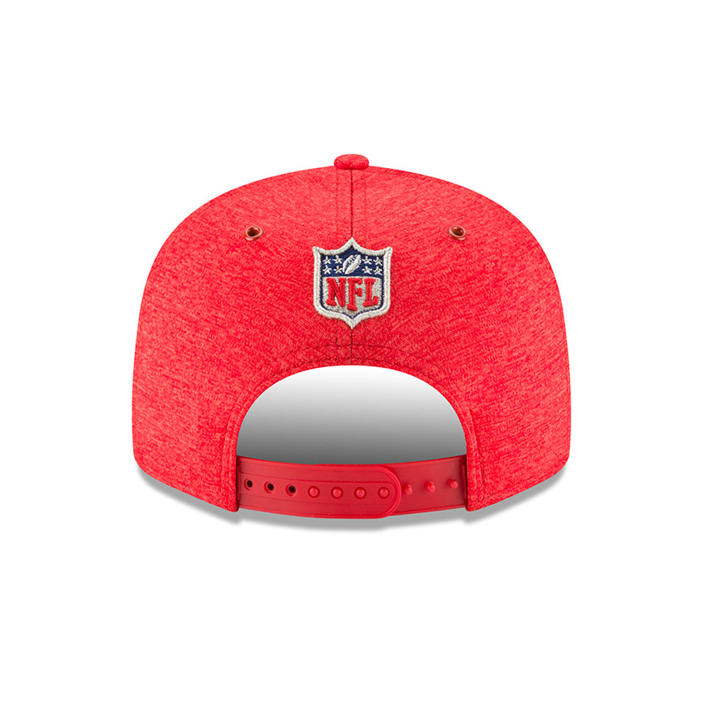 Kansas City Chiefs 2018 Sideline Home 9FIFTY casquette avec languette de réglage crantée