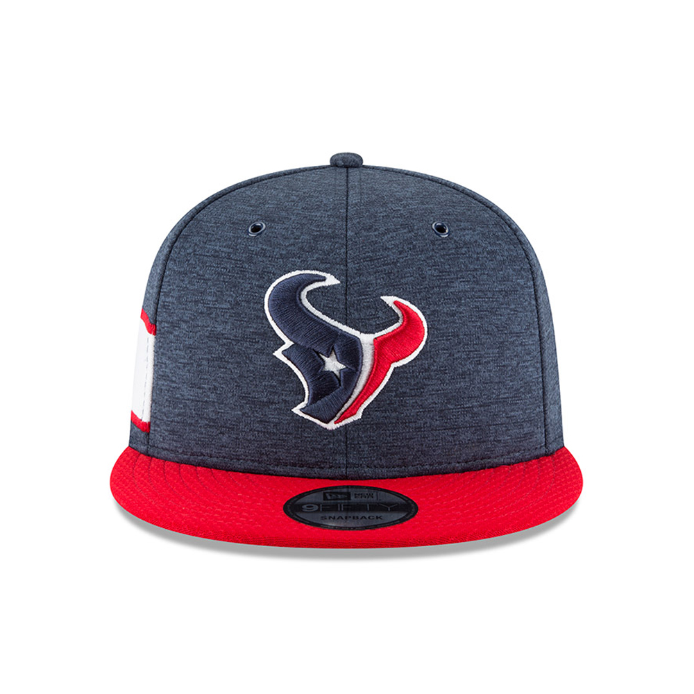 Cappellino con chiusura posteriore Sideline Home 9FIFTY degli Houston Texans 2018